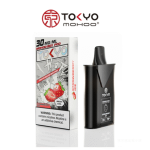 TOKYO MOHOO BOX東京魔盒電子菸煙彈【冰】草莓味|日系果香層次口感|10000口長霧化