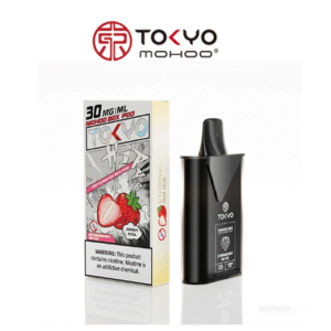 TOKYO MOHOO BOX 東京魔盒電子菸煙彈無涼草莓口味丨MESH科技升級,12ML大容量、10000口